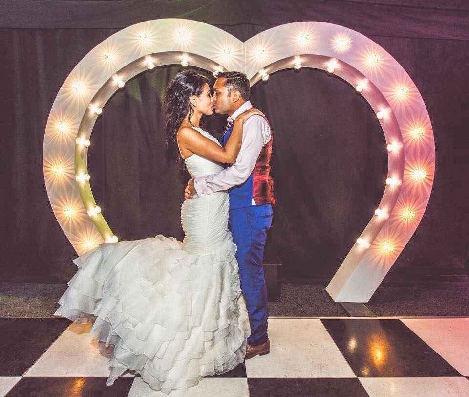 Led Wedding heart